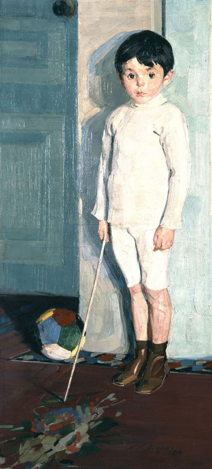 portrait of little kim